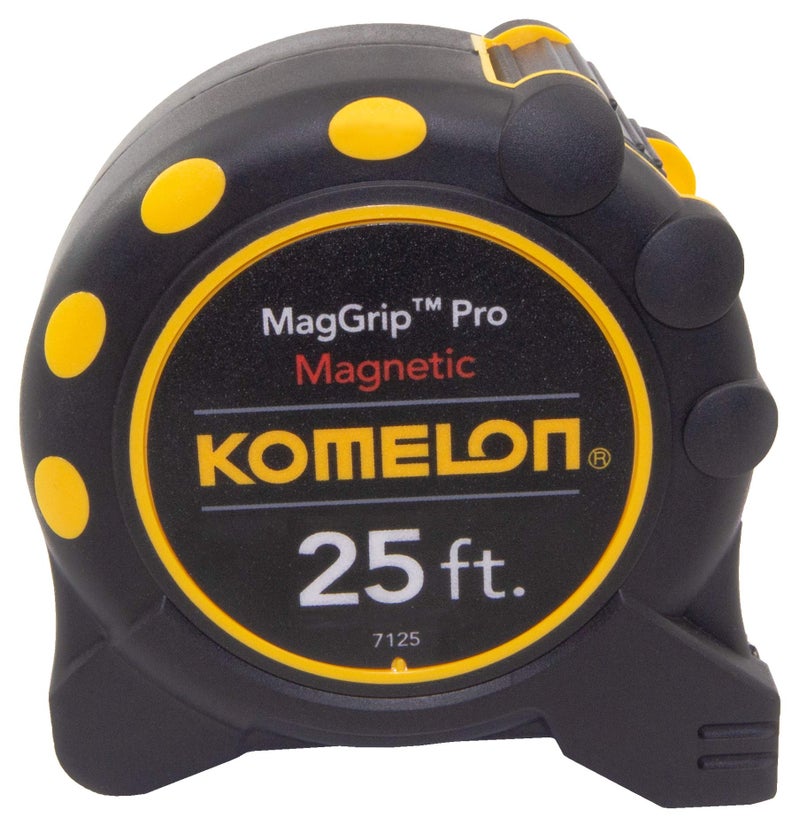 Komelon 7125 Monster Maggrip 25-Foot Measuring Tape with Magnetic End, Yellow, 25ft- Blade - Image 2